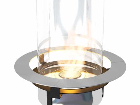 Chimenea de bioetanol empotrable Rondo