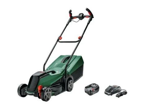 Cortacésped a batería BOSCH CityMower 18V-32 inalámbrico con 1 batería 18V 4,0Ah