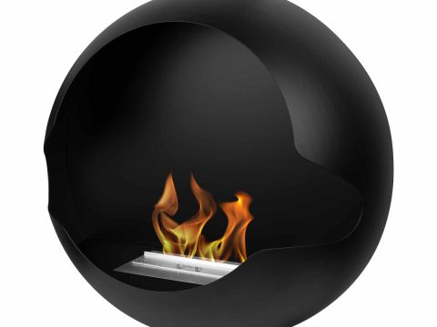 Chimenea de bioetanol de pared Vauni Cupola