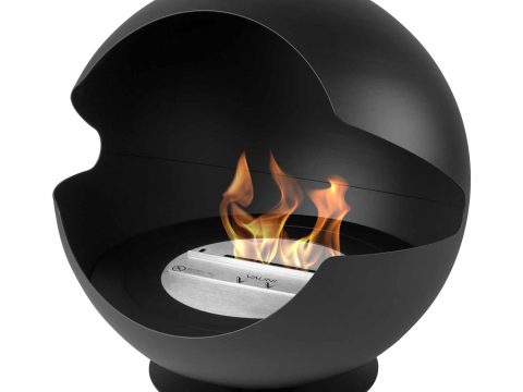 Chimenea de bioetanol de diseño Vauni Globe