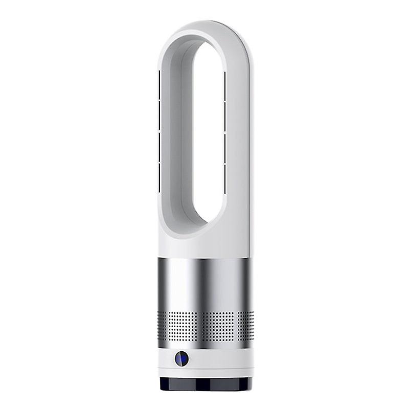 Ventilador de torre de suelo sin aspas de 18 pulgadas y calefactor 2 en 1 con mando a distancia, temporizador, frío y calor - Imagen 4