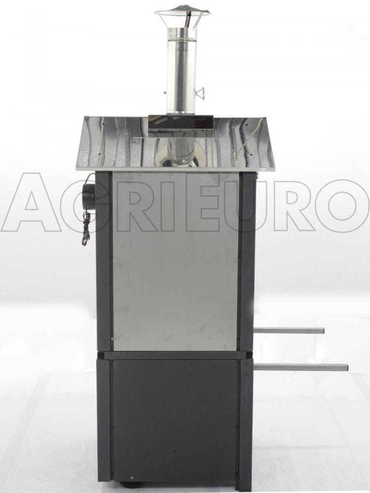 Agrieuro Minimus 50 EXT – Horno de pizza de leña de acero inoxidable de exterior – Ventilado - Imagen 5