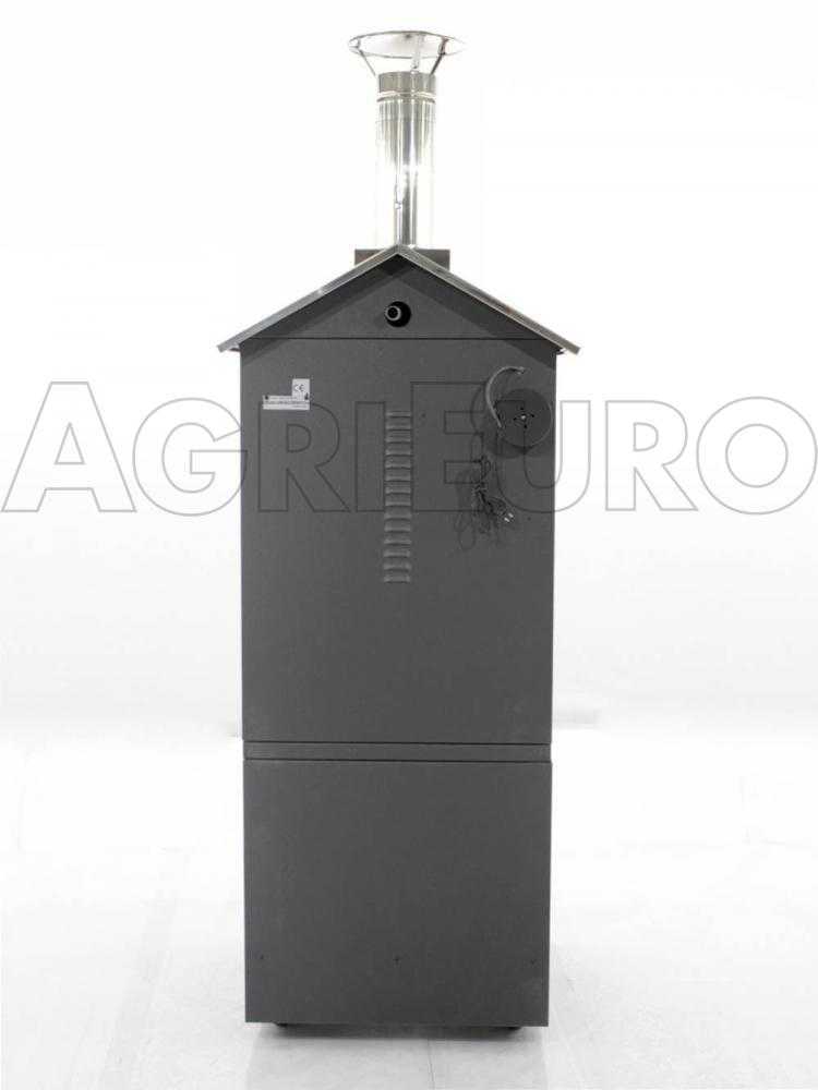 Agrieuro Minimus 50 EXT – Horno de pizza de leña de acero inoxidable de exterior – Ventilado - Imagen 4