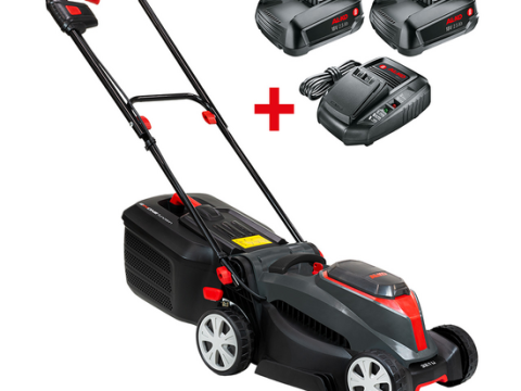 AL-KO 32.1 Easy – Cortacésped a batería – Corte de 32 cm – 2x 18V/2.5 Ah