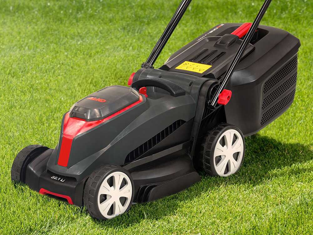 AL-KO 32.1 Easy – Cortacésped a batería – Corte de 32 cm – 2x 18V/2.5 Ah - Imagen 4