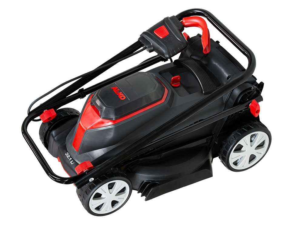AL-KO 32.1 Easy – Cortacésped a batería – Corte de 32 cm – 2x 18V/2.5 Ah - Imagen 3