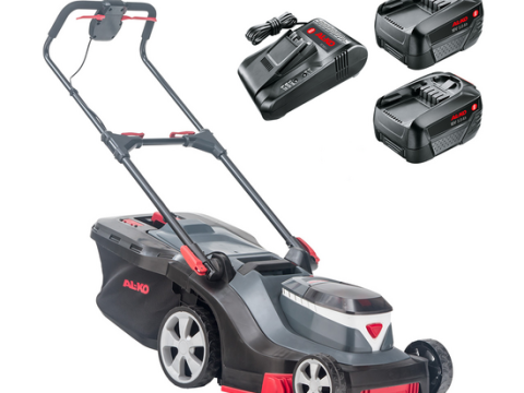 AL-KO 382 Li Premium – Cortacésped a batería – Corte 38 cm – 2x 18V/5,0Ah
