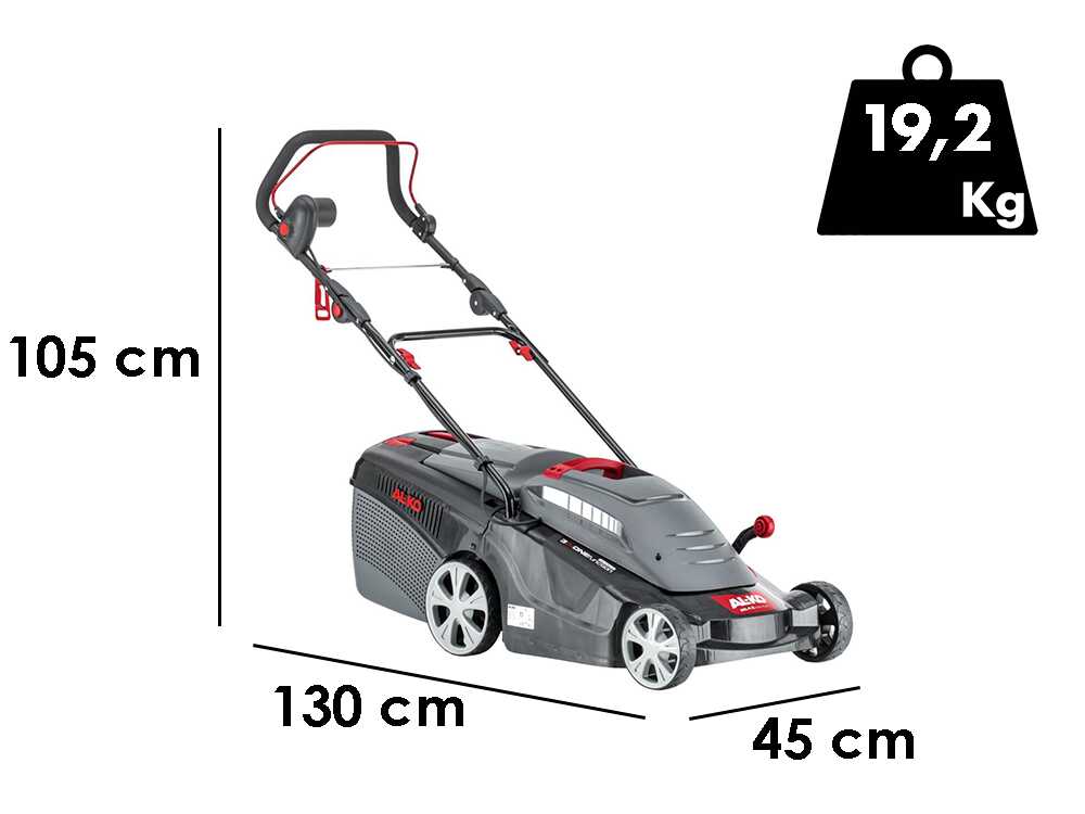 AL-KO 40.4 E Comfort – Cortacésped eléctrico – 1400 W – Anchura de corte 40 cm - Imagen 3