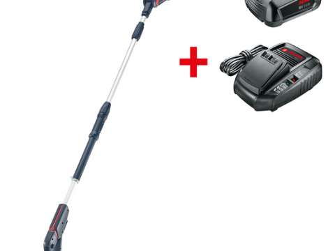 AL-KO Comfort HTA 1845 – Cortasetos telescópico a batería – 18V/2,5Ah