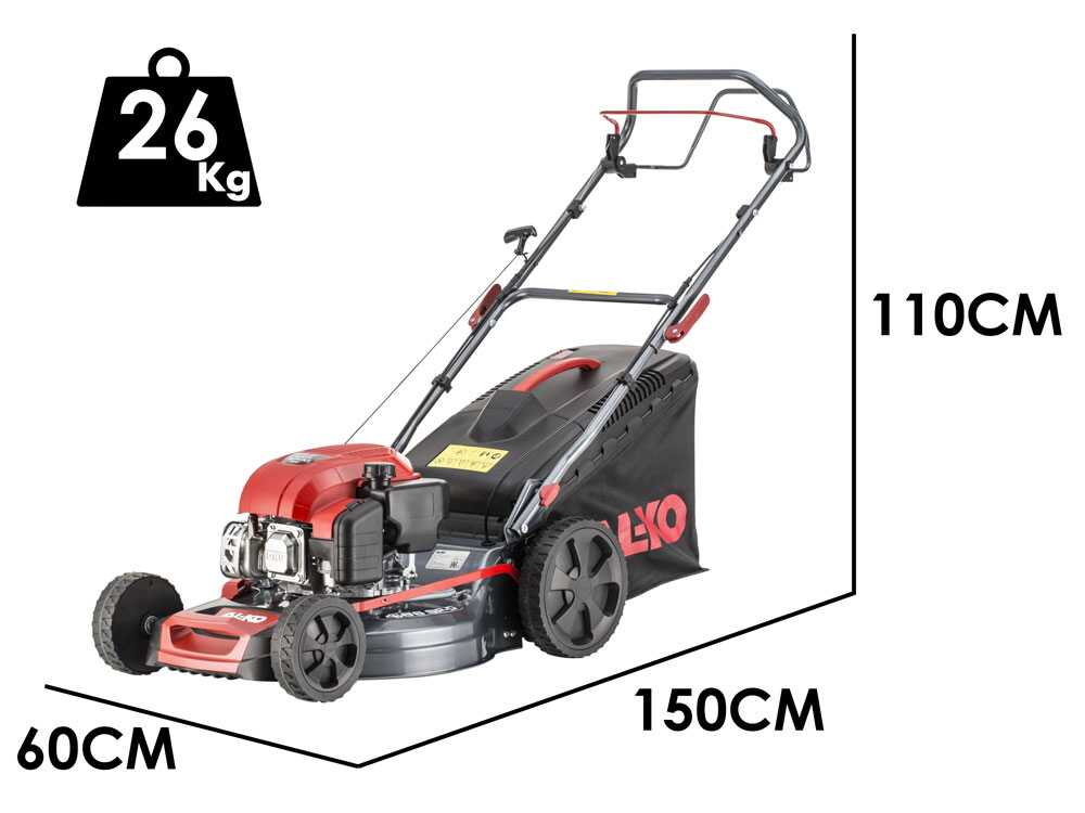 Al-Ko Easy 4.66 SP-D – Cortacésped de gasolina autopropulsado – 4 en 1 – Motor AL-KO Tech 6500 de 149 cm³ - Imagen 3
