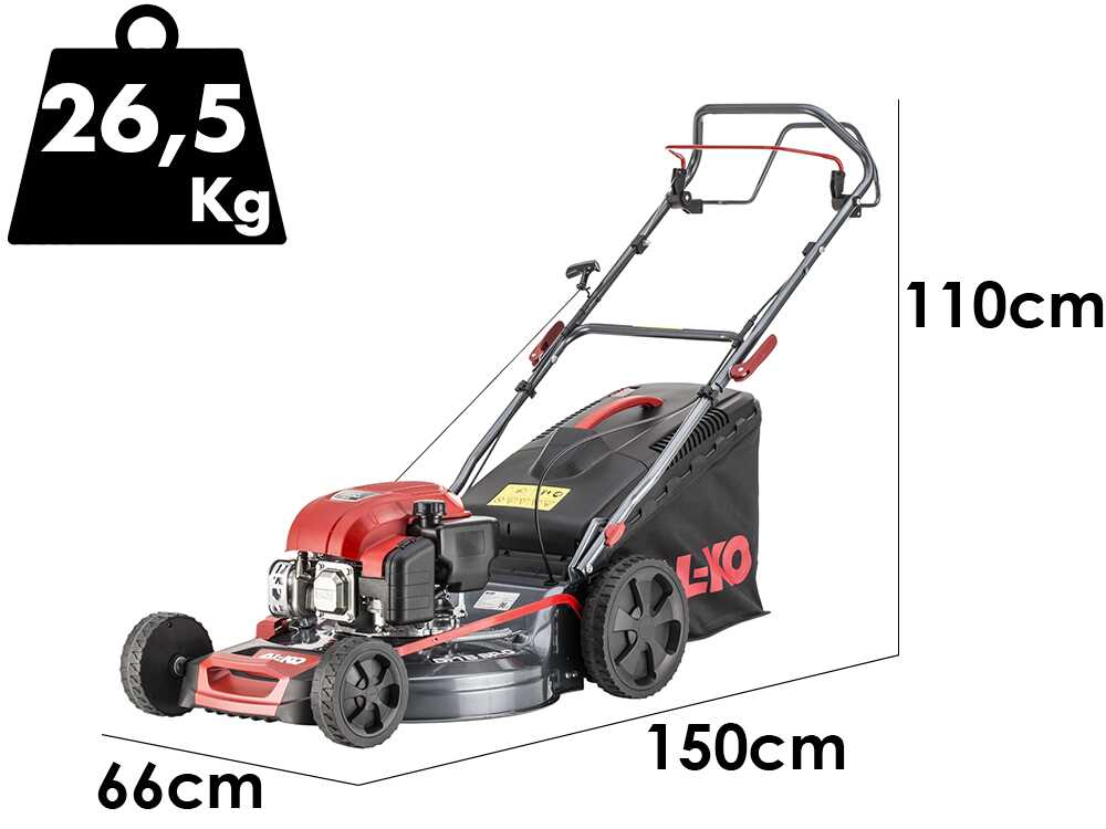 Al-Ko Easy 5.16 SP-D – Cortacésped de gasolina de tracción – 4 en 1 – Motor AL-KO Tech 7500 de 171 cm³ - Imagen 3