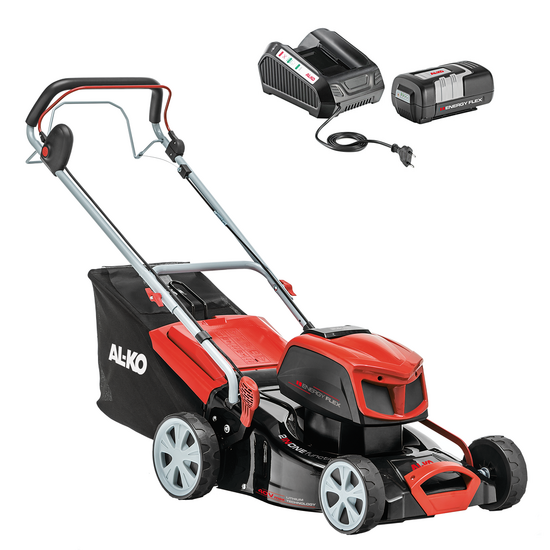 AL-KO Energy Flex 42.9 Li SP – Cortacésped autopropulsado a batería – Corte 42 cm – 36V/4,0Ah