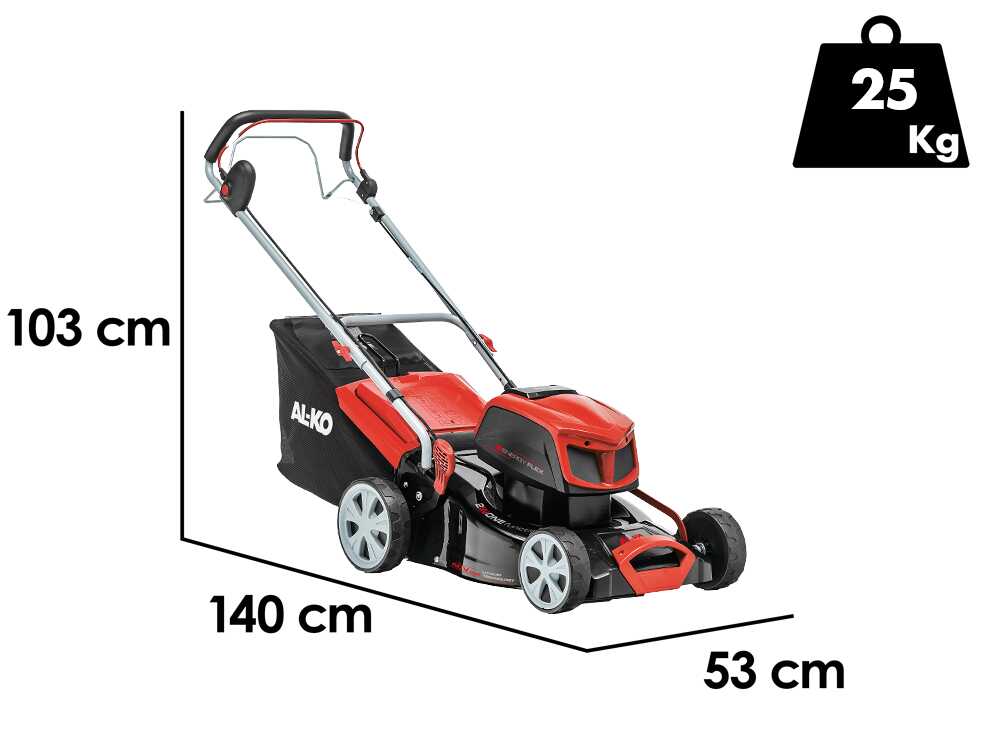 AL-KO Energy Flex 42.9 Li SP – Cortacésped autopropulsado a batería – Corte 42 cm – 36V/4,0Ah - Imagen 2