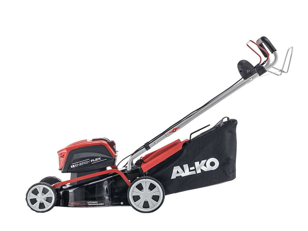 AL-KO Energy Flex 42.9 Li SP – Cortacésped autopropulsado a batería – Corte 42 cm – 36V/4,0Ah - Imagen 4