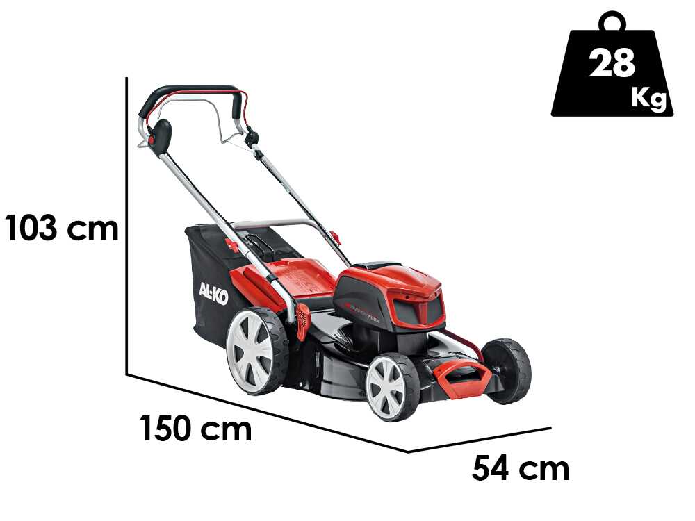 AL-KO Energy Flex 46.9 Li SP – Cortacésped autopropulsado a batería – Corte 46 cm – 36V/4,0Ah - Imagen 2