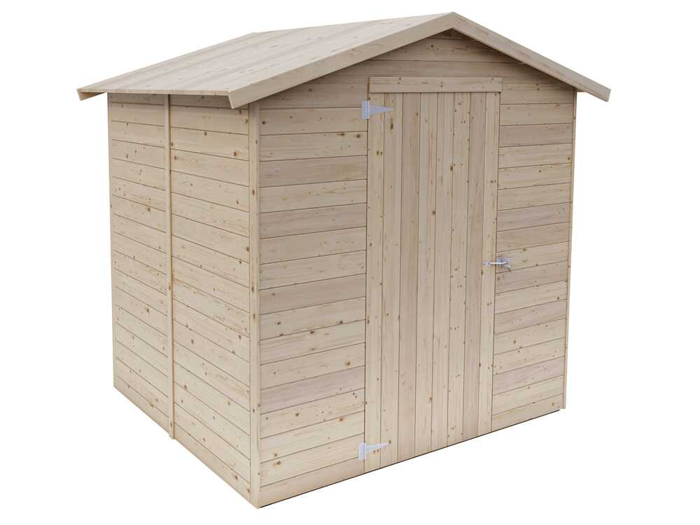 Alce Stefy 200×167 – Caseta de jardín de madera – 200x167x214 cm - Imagen 5