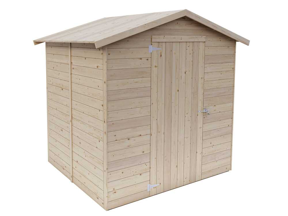 Alce Stefy 200×207 – Caseta de jardín de madera – 200x207x214 cm - Imagen 5