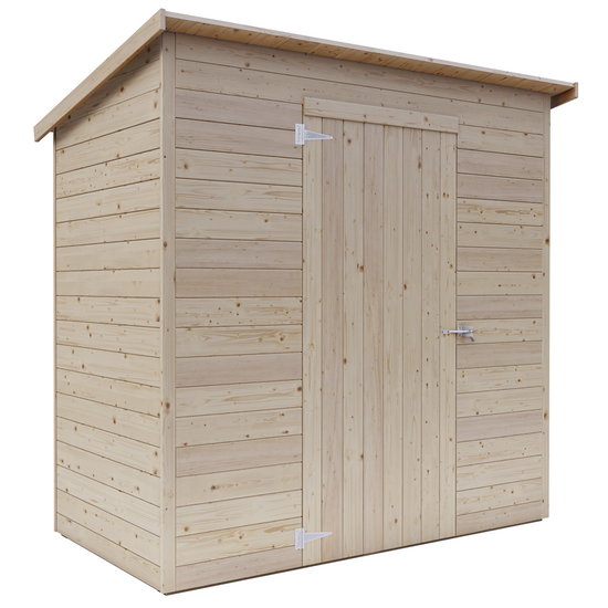 Alce Stefy 207×102 – Caseta de jardín de madera – 207x102x215 cm