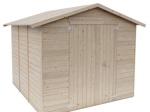 Alce Stefy 238×305 – Caseta de jardín de madera – 238x305x220 cm