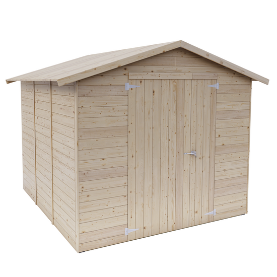 Alce Stefy 238×305 – Caseta de jardín de madera – 238x305x220 cm