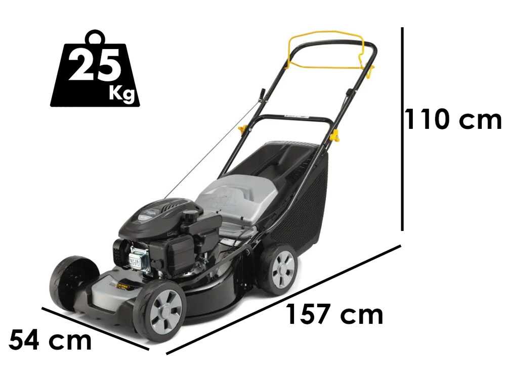 Alpina AL4 46 SA – Cortacésped de gasolina de tracción – Motor Stiga ST 120 - Imagen 2