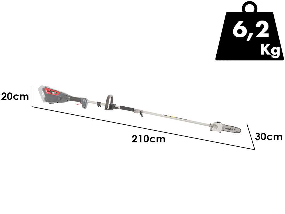 Ama Freemow 98702 – Desbrozadora multifunción a batería – 40 V – SIN BATERÍAS NI CARGADOR - Imagen 3
