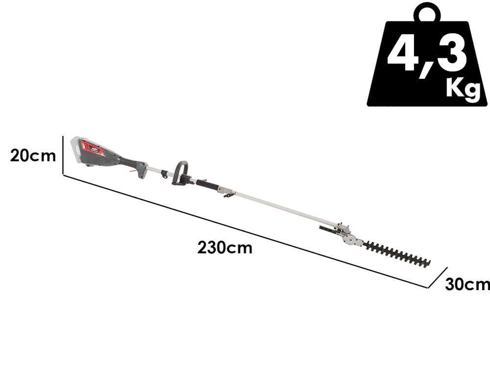 Ama Freemow 98702 – Desbrozadora multifunción a batería – 40 V – SIN BATERÍAS NI CARGADOR - Imagen 4