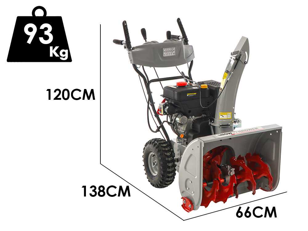 AMA NPS962 – Quitanieves de gasolina – Loncin LC180FDS - Imagen 2