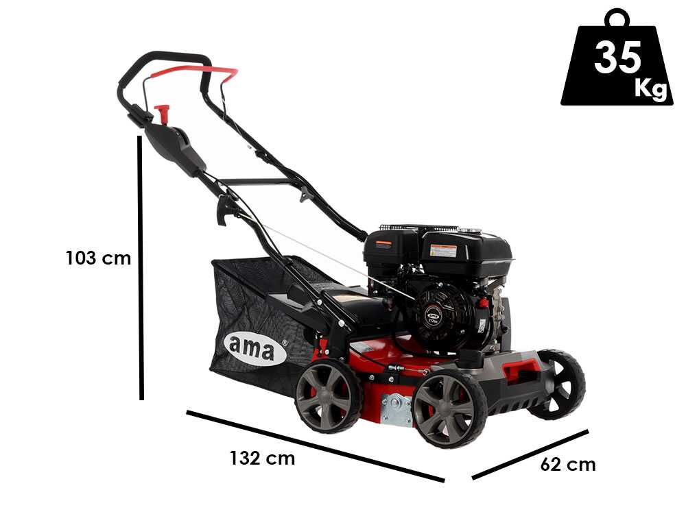 AMA TRX 40-S – Aireador de gasolina de cuchillas fijas - Imagen 2