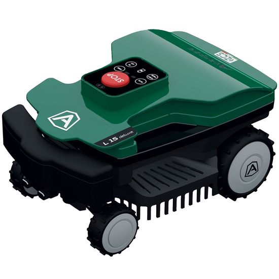 Ambrogio L15 Deluxe – Robot cortacésped con cable perimetral – Batería 25,9 V y 5 Ah