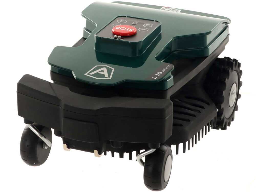 Ambrogio L15 Deluxe – Robot cortacésped con cable perimetral – Batería 25,9 V y 5 Ah - Imagen 4
