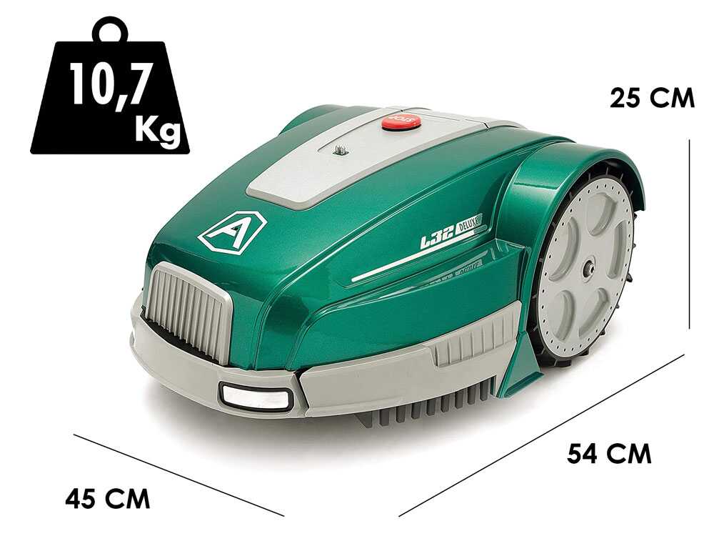 Ambrogio L32 Deluxe – Robot cortacésped – Con cable perimetral – Batería 25,9 V y 2,5 Ah - Imagen 3