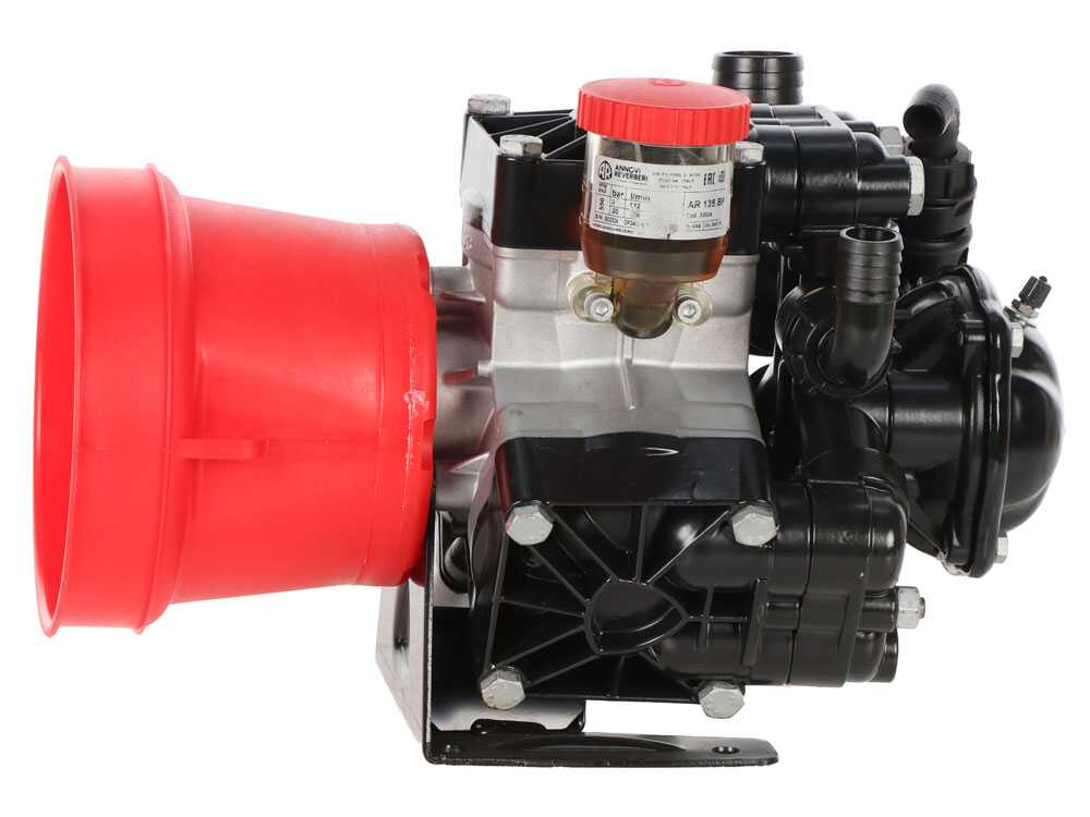 Annovi reverberi AR 135 BP – Bomba de baja presión para desherbado con tractor - Imagen 3