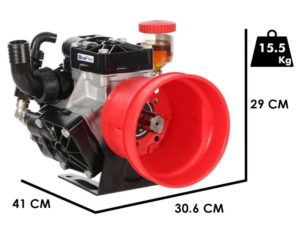 Annovi reverberi AR 135 BP – Bomba de baja presión para desherbado con tractor - Imagen 2