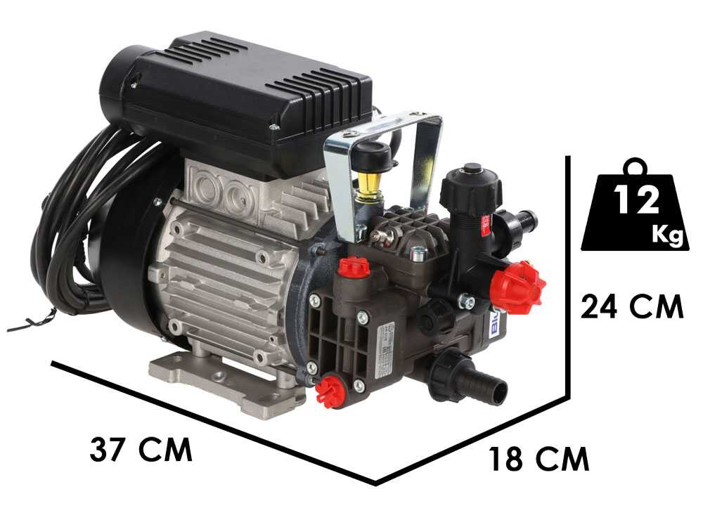 Annovi Reverberi AR DUE EM – Motobomba eléctrica de pulverización - Imagen 2