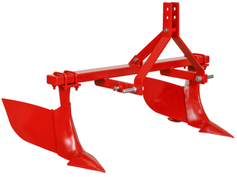 AS2-10/3P – Aporcador de 2 brazos – Chasis de 120 cm – Para tractores con enganche de tres puntos