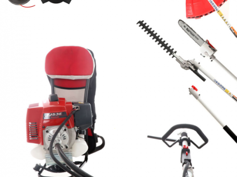 Attila ADG 53 KC-Z – Desbrozadora de mochila multifunción – Motor 2T Kawasaki TJ53E