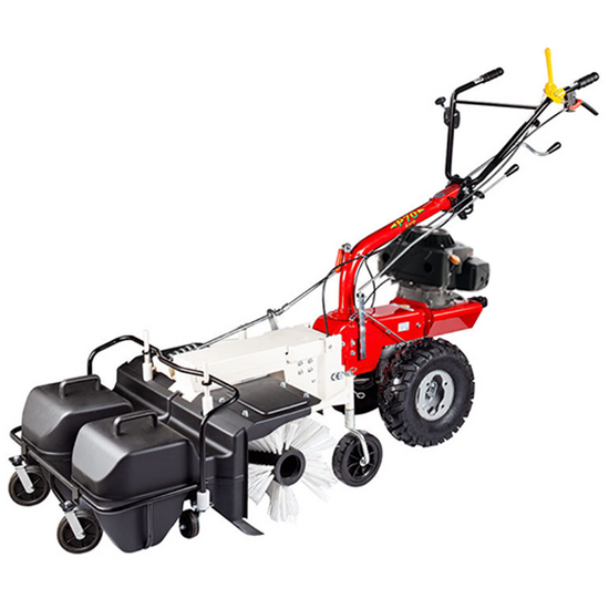 Barredora Eurosystems P70 EVO de 88 cm, barredora con recogida y motor Loncin 224 OHV