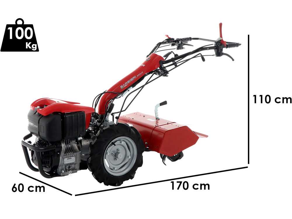 Barbieri Flex 3+2 – Motocultor diésel – Kholer KD15-350 – 8,5 CV - Imagen 2