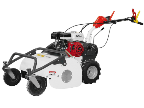 Barbieri G760 – Desbrozadora de ruedas profesional de cuchillas – Honda GX200