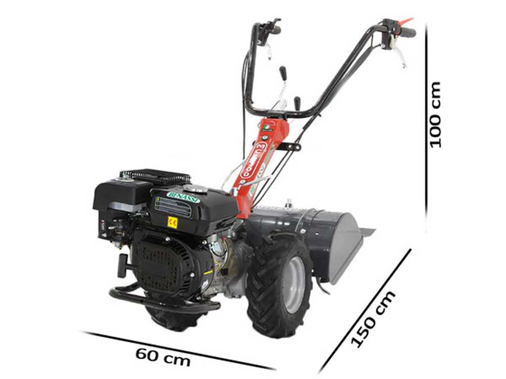 Benassi MC2300C – Motocultor de gasolina – Hwasdan H170 – 5,5 CV - Imagen 2
