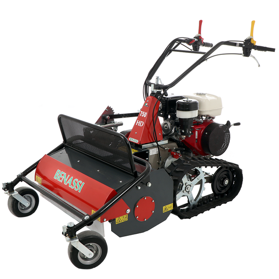 Benassi T750 HD – Desbrozadora de cuchillas sobre orugas – Honda GX390