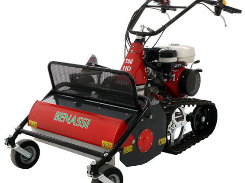 Benassi T750 SHD – Desbrozadora profesional de cuchillas sobre orugas – Honda GX270