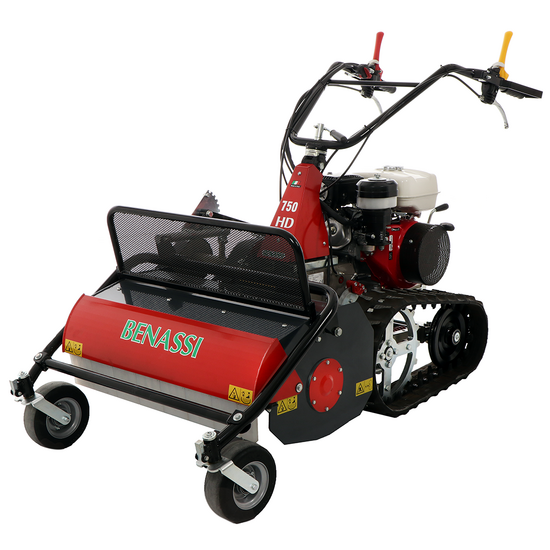 Benassi T750 SHD – Desbrozadora profesional de cuchillas sobre orugas – Honda GX270