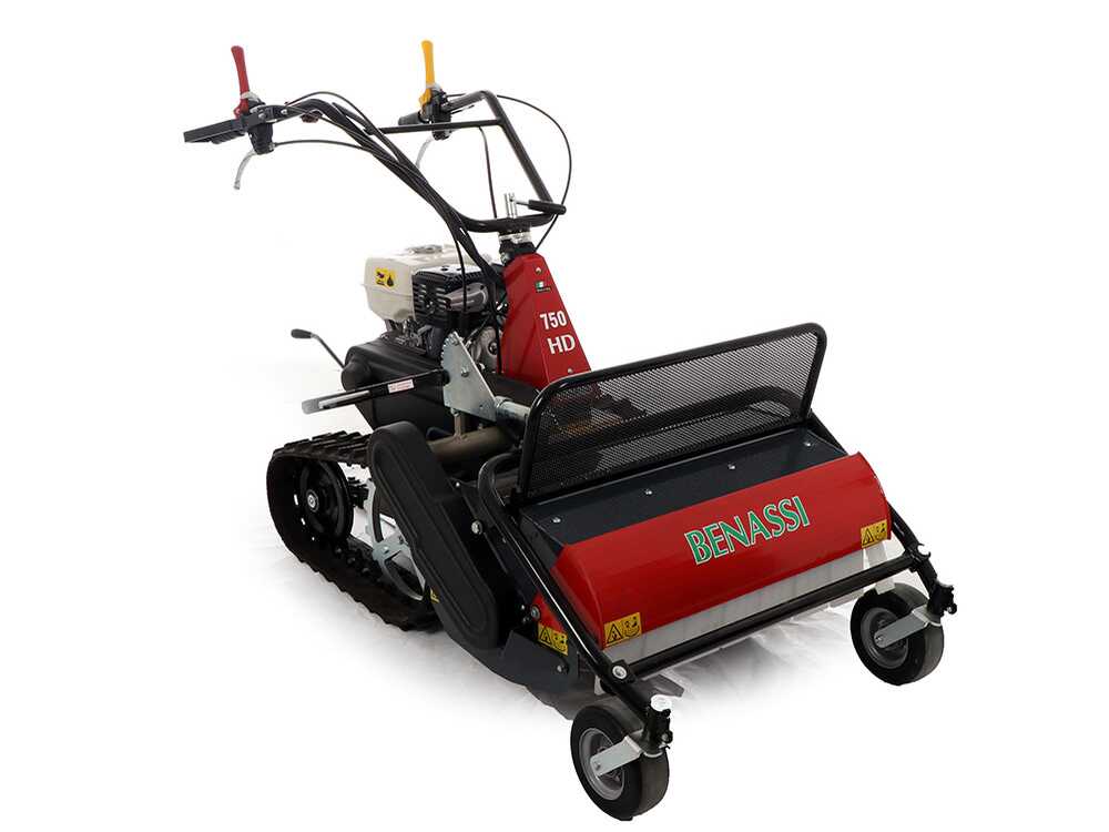 Benassi T750 SHD – Desbrozadora profesional de cuchillas sobre orugas – Honda GX270 - Imagen 3