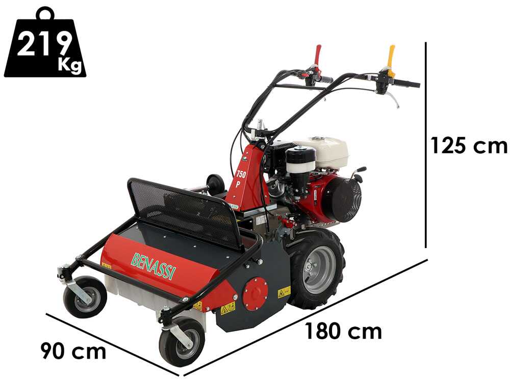 Benassi T750P – Desbrozadora de ruedas de cuchillas – Honda GX390 - Imagen 2