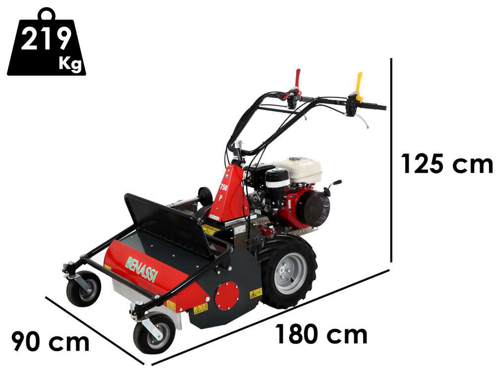 Benassi T750SP – Desbrozadora de ruedas profesional de cuchillas – Honda GX270 - Imagen 2