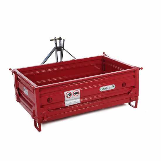 Caja de 3 puntos para tractor GeoTech TRP 160 – Basculante – 3 laterales abatibles