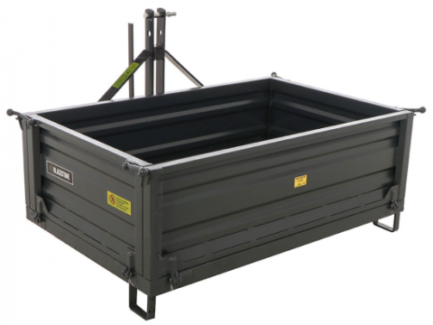 Caja para tractor Blackstone B-TB 160 – Basculante – 3 laterales abatibles