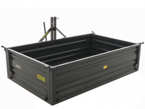 Caja para tractor Blackstone B-TB 180 – Basculante – 3 laterales abatibles